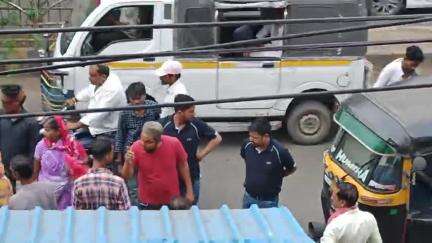बुरहानपुर नगर: बुरहानपुर सिंधी बस्ती के पास ऑटो ने दूसरे ऑटो को मारी टक्कर, विवाद, वीडियो वायरल