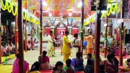 ধর্মনগর: চুরাইবাড়ী স্থিত শ্রীশ্রী ঠাকুর দয়ানন্দ দেবের আশ্রমে আয়োজিত অনুষ্ঠানে হাজারেরও অধিক ভক্তদের সমাগম