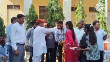 नावां: राजकीय उच्च माध्यमिक विद्यालय लिचाना की छात्रा पूजा ने कला वर्ग में ब्लॉक में प्रथम स्थान हासिल किया, हुआ स्वागत