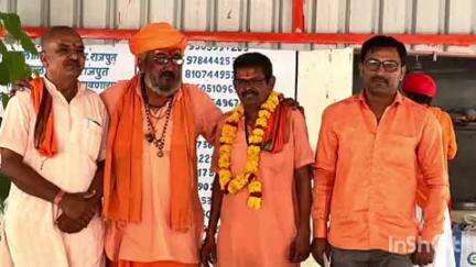 आहोर: आहोर के मोहिवाडा गांव में समाज ने भोमा भारती का सम्मान किया