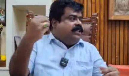 ಚಿಂತಾಮಣಿ: ಸಚಿವ ಸುಧಾಕರ್ ಮತ್ತು ನನ್ನ ಮೇಲಿನ ಆರೋಪ ಸಾಭೀತು ಪಡಿಸಿದರೆ ರಾಜಿನಾಮೆ,ನಗರದಲ್ಲಿ ದಲಿತ ಸೇನೆಯ ರಾಜ್ಯ ಪ್ರಧಾನ ಕಾರ್ಯದರ್ಶಿ ಬೀಡಾ ಶ್ರೀನಿವಾಸ್