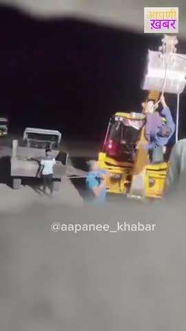 डीजल चोरी के शक में मालिक ने ड्राइवर को बेरहमी से मारा