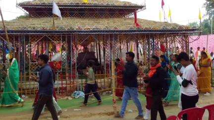 कैरो: उतका में विश्व कल्याणार्थ श्री रूद्र महायज्ञ सवा लाख आहुति के साथ संपन्न