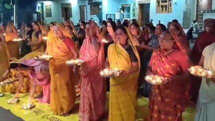खरगौन: इच्छापुर में अखिल विश्व गायत्री परिवार ने किया जागरण दीप महायज्ञ का आयोजन