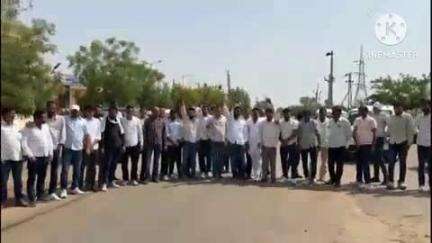 नावां: सांसद बेनीवाल के नेतृत्व में होने वाली युवा आक्रोश रैली के लिए नावां से सैकड़ों कार्यकर्ताओं ने जयपुर के लिए किया कूच