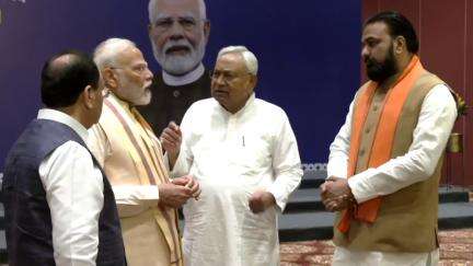 Prime Minister Narendra Modi chairs a meeting with Chief Ministers and Deputy Chief Ministers of NDA-ruled states