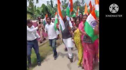 তিনিচুকীয়া: সদৰৰ টাউন মণ্ডলৰ ১৭৯ নং বুথত ত্ৰিৰংগা যাত্ৰাত অংশগ্ৰহণ বিধায়ক সঞ্জয় কিষানৰ