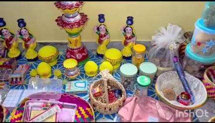 ସମ୍ବଲପୁର ମ୍ୟୁନିସିପାଲଟି: ଶୀତଳ ଷଷ୍ଠୀ ଯାତ୍ରା ପାଖେଇ ଆସୁଥିବା ବେଳ ସାକ୍ଷୀପଡା ସ୍ଥିତ କନ୍ଯା ପିତାମାତାଙ୍କ ଘରେ ପ୍ରସ୍ତୁତି ଜୋରଦାର