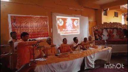 विदिशा नगर: गायत्री परिवार की उपजोन बैठक में नए कार्यक्रम तय हुए, कहा- धर्मयुद्ध का समय आ गया है