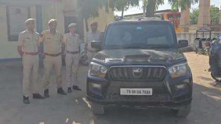 सांचोर: सांचौर पुलिस ने कार्रवाई कर अवैध शराब के 57 कार्टून किए बरामद, एक स्कॉर्पियो भी जब्त