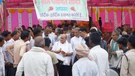 नटेरन: विधायक ने नटेरन जनपद पंचायत की ग्राम पंचायत बामोरा और सायर में विकास कार्यों का किया भूमि पूजन