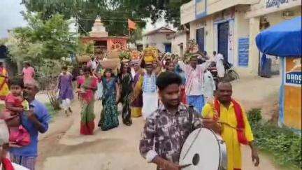 నిజామాబాద్ రూరల్: దమ్మన్నపెట్ గ్రామంలో ఘనంగా పోచమ్మ పండగ వేడుకలు