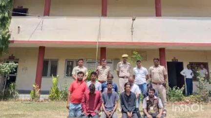 किशनगढ़: गांधीनगर थाना पुलिस ने एरिया डोमिनेशन अभियान के तहत विभिन्न मामलों में आरोपियों को किया गिरफ्तार