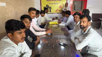 नोखा: अखिल भारतीय खेत मजदूर यूनियन की तहसील कमेटी की बैठक नोखा में हुई आयोजित