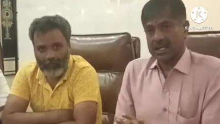 ಚಿಂತಾಮಣಿ: ಅಂಬೇಡ್ಕರ್ ಪುತ್ತಳಿ ವಿಚಾರ ಮಾಜಿ ಶಾಸಕ ಜೆಕೆ ಕೃಷ್ಣಾರೆಡ್ಡಿ ಕೈವಾರದ ಖಾಸಗಿ ಹೋಟೆಲ್ನಲ್ಲಿ ಸುದ್ದಿಗೋಷ್ಠಿಯಲ್ಲಿ ಕಿಡಿ