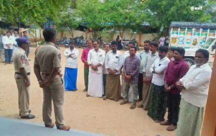 కర్నూలు: చట్ట వ్యతిరేక కార్యకలాపాలకు దూరంగా ఉండండి : కర్నూలు జిల్లా ఎస్పీ  విక్రాంత్ పాటిల్ తెలిపారు.