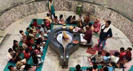 पोरसा: पोरसा का विख्यात मुक्तिधाम बना महाकाल मंदिर, भक्तों का लगा रहता है तांता