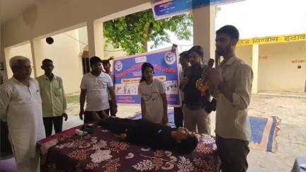 चकरनगर: सिन्डोस रा.ई. कॉलेज में प्रशिक्षण संपन्न, हार्ट अटैक आने पर सीपीआर देकर तीन मिनट में बचा सकते हैं जान - डॉ. अभिषेक