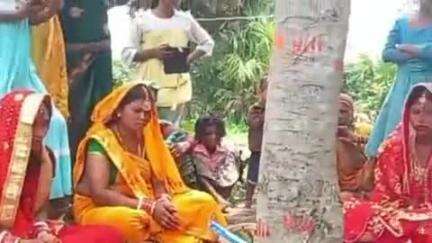 जामा: लगला गांव में सुहागिनों ने वट सावित्री व्रत रखा, अखंड सौभाग्य की कामना की