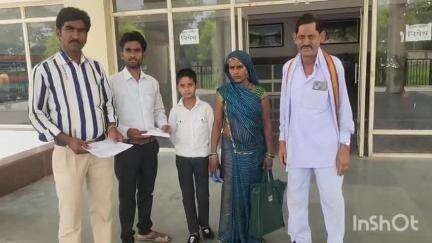 विदिशा नगर: राहतगढ़ में रहने वाले परिवार के सदस्यों ने एसपी से लगाई गुहार