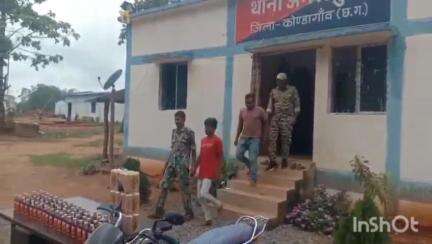 माकड़ी: अनंतपुर थाना पुलिस ने उड़ीसा राज्य से अवैध अंग्रेजी शराब का परिवहन करने वाले 2 आरोपियों को किया गिरफ्तार