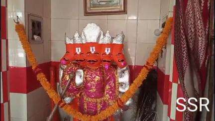 रतलाम नगर: थावरिया बाजार स्थित पंचेश्वर महादेव पंचमुखी हनुमान मंदिर में बीती रात चोरों ने की चोरी