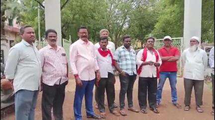 నందికొట్కూరు నీటిముంపు నిరుద్యోగులకు ఉద్యోగాలు ఇవ్వకపోతే ఆమరణ నిరాహార దీక్ష చేస్తాం: సిపిఎంనాయకులు ఫకీర్  సాహెబ్, కర్ణ
