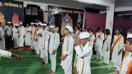 राहुरी: गणेगाव व परिसरातील विद्यार्थांना
बालसंस्काराचे धडे