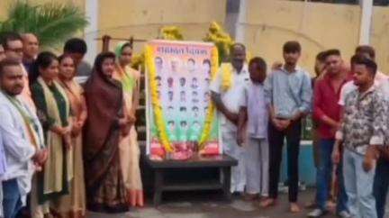 लैलूंगा: लैलूंगा कांग्रेस ने झीरम घाटी के शहीदों को श्रद्धांजलि दी