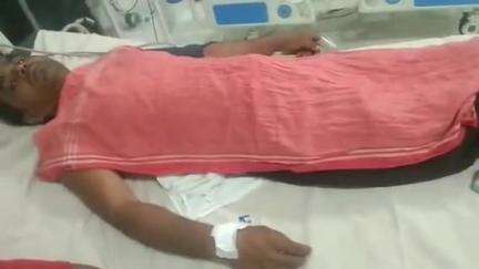 हमीरगढ़: गठीला खेड़ा में पावर ग्रिड पर लाइन चालू करते समय श्रमिक करंट की चपेट में आया, जिला अस्पताल कराया भर्ती