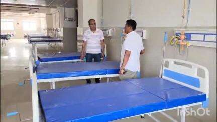 हरदोई: कोविड के संभावित मामलों को देखते हुए हरदोई में तैयारियां, मेडिकल कॉलेज में 125 बेड किए गए सुरक्षित