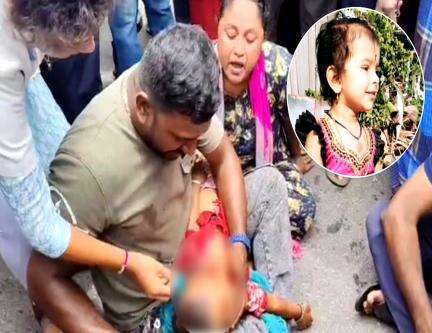 ಟ್ರಾಫಿಕ್ ಪೊಲೀಸರ ಎಡವಟ್ಟಿಗೆ 3 ವರ್ಷದ ಕಂದ ಬಲಿ.. ತಾಯಿ ಮಡಿಲಲ್ಲೇ ಪ್ರಾಣಬಿಟ್ಟ ಮಗು