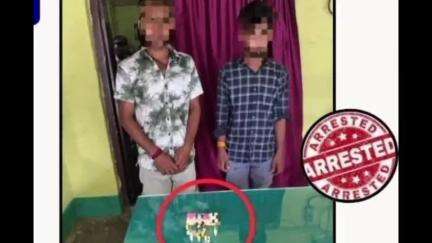 देसरी: बिलट चौक स्थित सरकारी यात्री भवन से पुलिस ने 2 युवकों को 26 डिबिया मादक पदार्थ के साथ किया गिरफ्तार