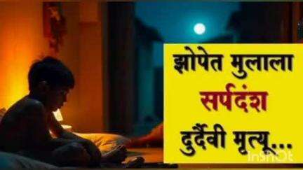 झरी जामणी: मुकुटबन येथे रात्री झोपेत सर्पदंश झालेल्या उपचारादरम्यान मुलाचा मृत्यू