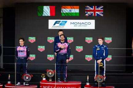 The Indian national anthem echoes through Monte Carlo🇮🇳 as Kush Maini makes history with a flawless F2 Sprint win at the iconic Monaco GP.
A proud moment for India on one of motorsport’s grandest stages 🏁
#railminindia