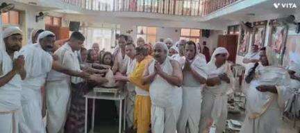 बागीदौरा: बड़ोदिया के जैन मंदिर में मनाया गया 16वें तीर्थंकर 1008 श्री शांतिनाथ भगवान का जन्म, तप एवं मोक्ष कल्याणक महापर्व