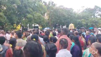 ಶಿವಮೊಗ್ಗ: ನಗರದಲ್ಲಿ ಶನೇಶ್ಚರ ಜಯಂತಿ ಪ್ರಯುಕ್ತ ಅದ್ದೂರಿ ರಥೋತ್ಸವ
