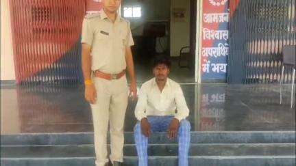 सावर: बोगला बालाजी मंदिर में चोरी की वारदात का सदर थाना पुलिस ने किया खुलासा, एक आरोपी को गिरफ्तार किया