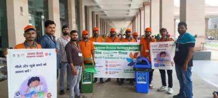 Clean Today, Green Tomorrow🌳🌍 
As part of the #WorldEnvironmentDay 2025 campaign, an awareness rally was held at Ayodhya Dham Jn. 
#railminindia
