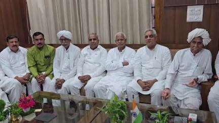 थानेसर: धर्म सिंह छौक्कर के समर्थन में गुज्जर समाज, कुरुक्षेत्र में हुई बैठक, 22 जून को जन आक्रोश रैली