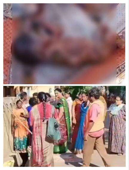 గుంటూరులో మురుగు కాలువలో ముక్కుపచ్చలారని పసికందు మృతదేహం లభ్యం, బాధ్యులను కఠినంగా శిక్షించాలని స్థానికుల డిమాండ్