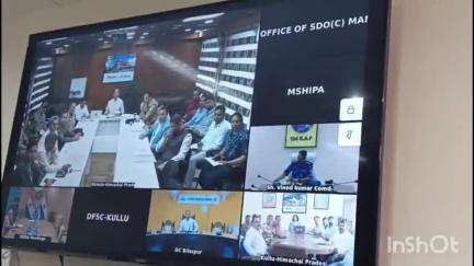 हमीरपुर: 6 जून को होगी भूकंप पर आधारित मैगा मॉक एक्सरसाइज, 3 जून को टेबल टॉप एक्सरसाइज में तय की जाएगी रूपरेखा