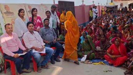मोरवा: मोरवा में महिला जन संवाद कार्यक्रम आयोजित, जीविका से जुड़ी जानकारी दी गई