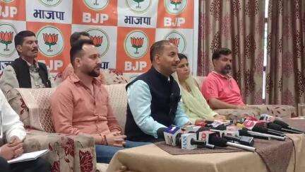 हमीरपुर: बिलासपुर के विधायक त्रिलोक जम्वाल ने कहा- विमल नेगी मामले में तथ्यों को छुपा रही है सरकार