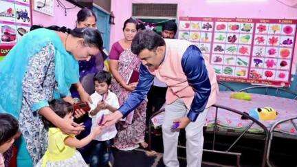 కర్నూలు: కర్నూలులో శిశు కేంద్రాన్ని తనిఖీ చేసిన కర్నూలు కలెక్టర్ పి రంజిత్ భాష