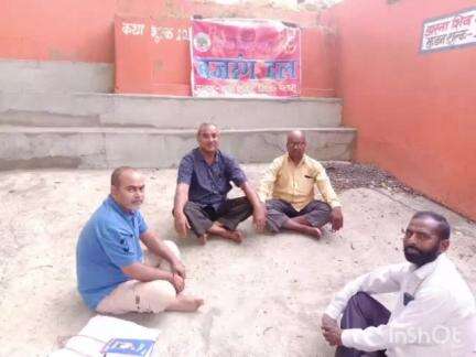 नवा बाज़ार: राजहरा झरना मंदिर में विश्व हिंदू परिषद बजरंग दल की हुई बैठक