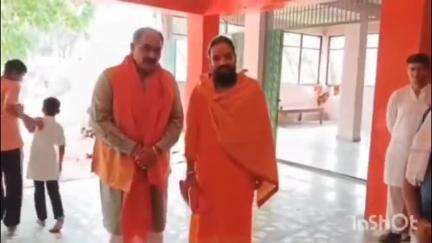 बंगाणा: पूर्व विधायक दविंदर भुट्टो ने जोगीपंगा धाम में मत्था टेका, लिया आशीर्वाद