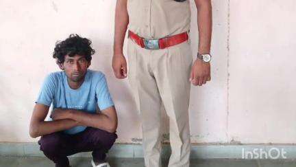 रेवाड़ी: रेवाड़ी में गांजा बेचने के मामले में शहर थाना पुलिस ने एक आरोपी को किया गिरफ्तार