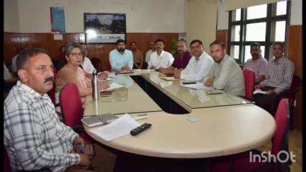 सोलन: 9वें मेगा मॉक अभ्यास के आयोजन के संबंध में समीक्षा बैठक आयोजित, ADC सोलन राहुल जैन ने दी जानकारी