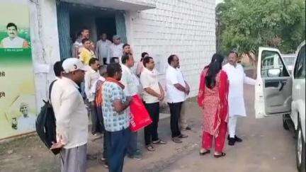 बहरी: भगवार गांव में पानी की टंकी के सीमा विवाद में विधायक ने सीमांकन के बाद निर्माण करने के निर्देश दिए